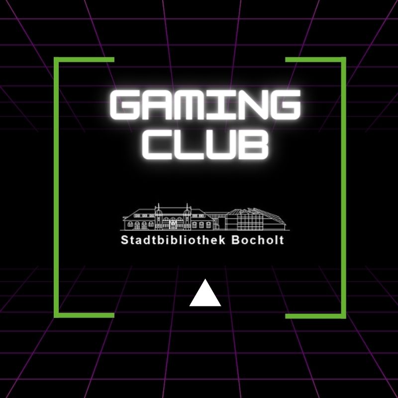 Das Logo des Gaming Clubs der Stadtbibliothek Bocholt